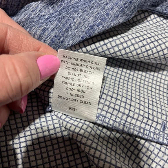 IBKUL Pullover Womens Medium Blue 1/4 Zip Asymmetrical Mock Neck Active UPF 50 - Picture 9 of 10